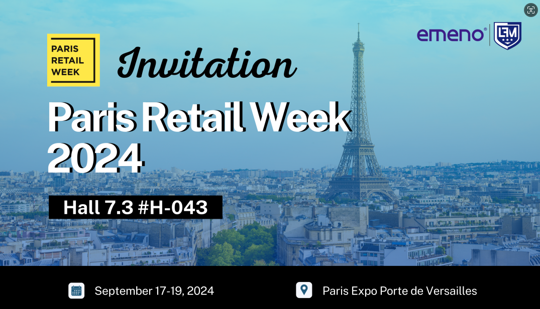 Kita bakal rawuh ing pameran Paris Retail Week 2024